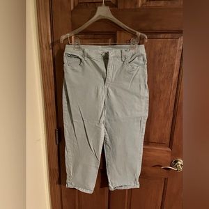 GUC Gloria Vanderbilt All Around Stretch capri pants. Size 8. 21” inseam.